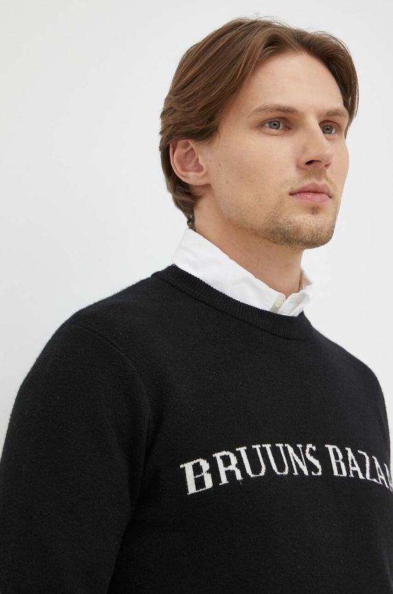 Sveter Bruuns Bazaar Simon Nouveau BBM1516 čierna