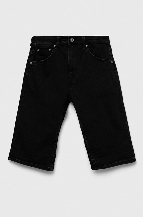 Pepe Jeans szorty jeansowe z elastanem niebieski PB800692XR0