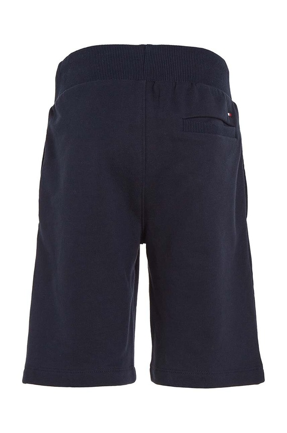 Fiú Tommy Hilfiger gyerek pamut rövidnadrág KB0KB07116.PPYX sötétkék