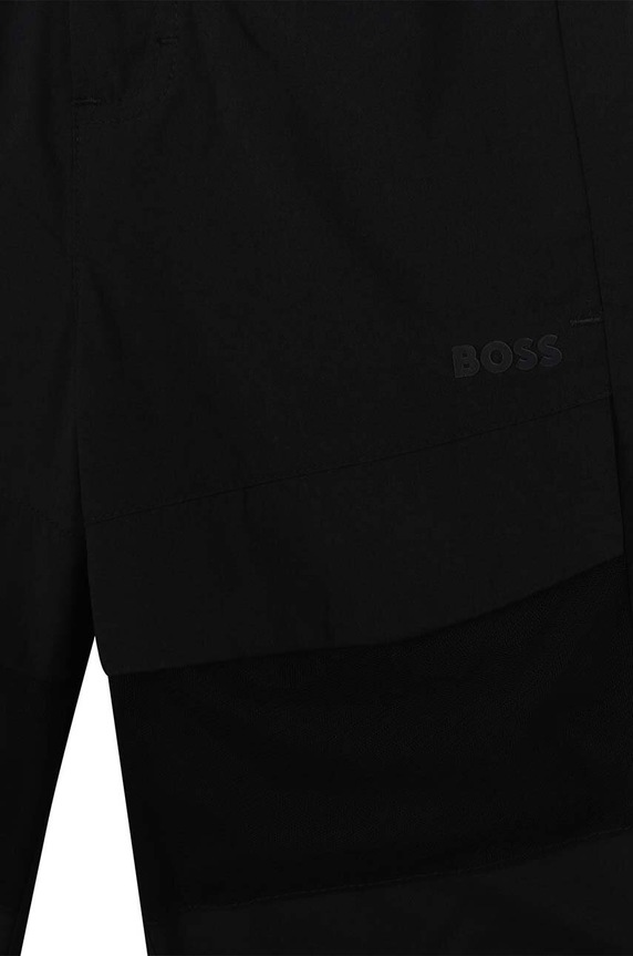 BOSS szorty dziecięce czarny J24823.162.174