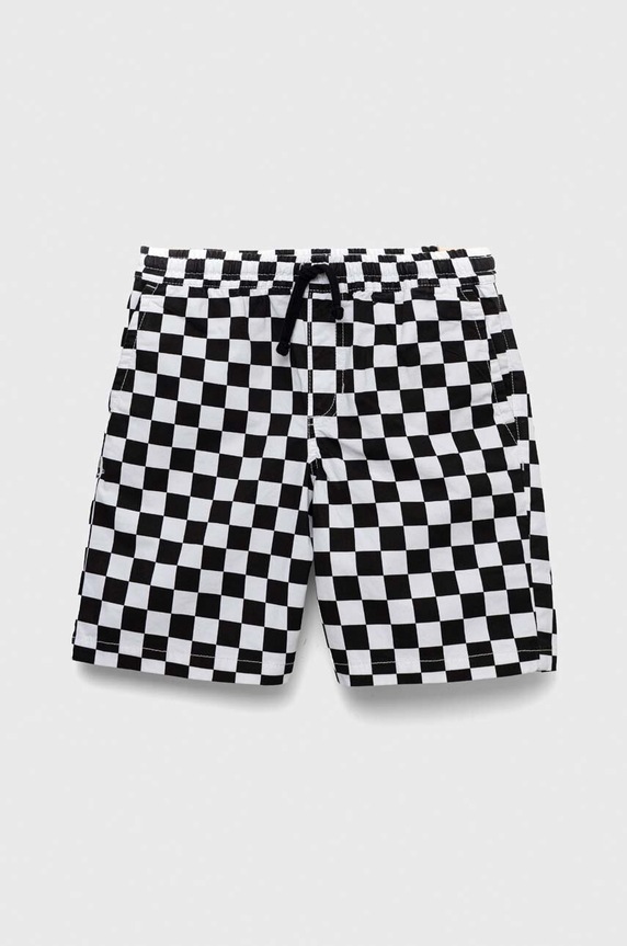 Dětské kraťasy Vans RANGE ELASTIC WAIST SHO BLACK VN0A7SHE7051 černá SS23
