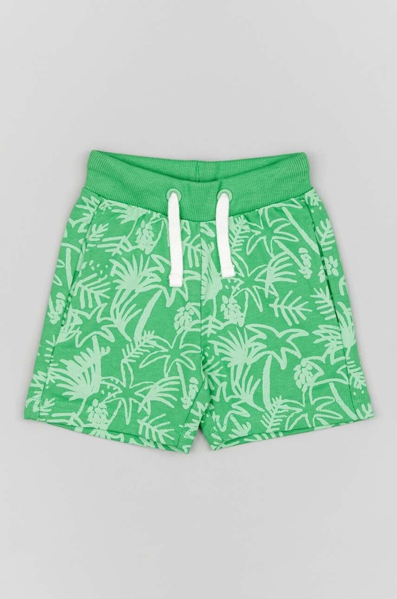 zippy pantaloni scurti bebe casual verde ZBBAP0402.23004