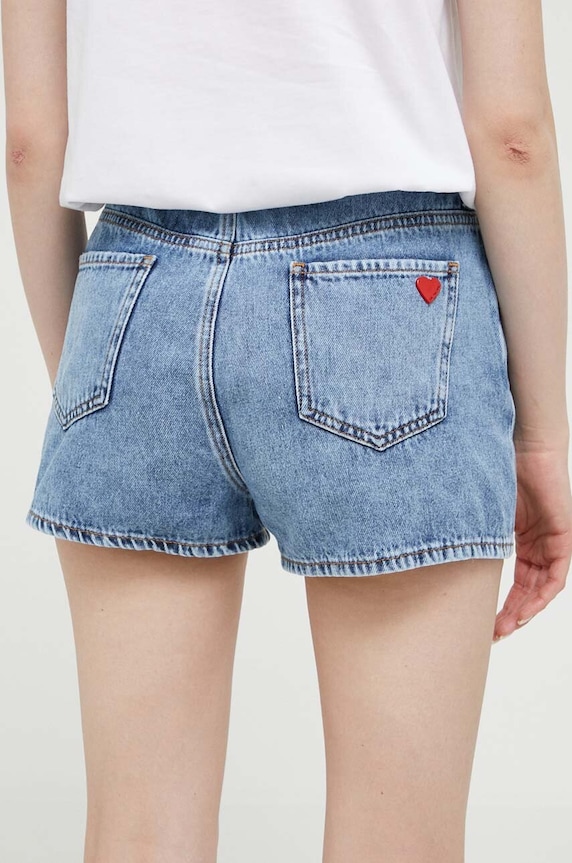 Oblečení Džínové šortky Love Moschino W.O.200.80.T.9860 modrá