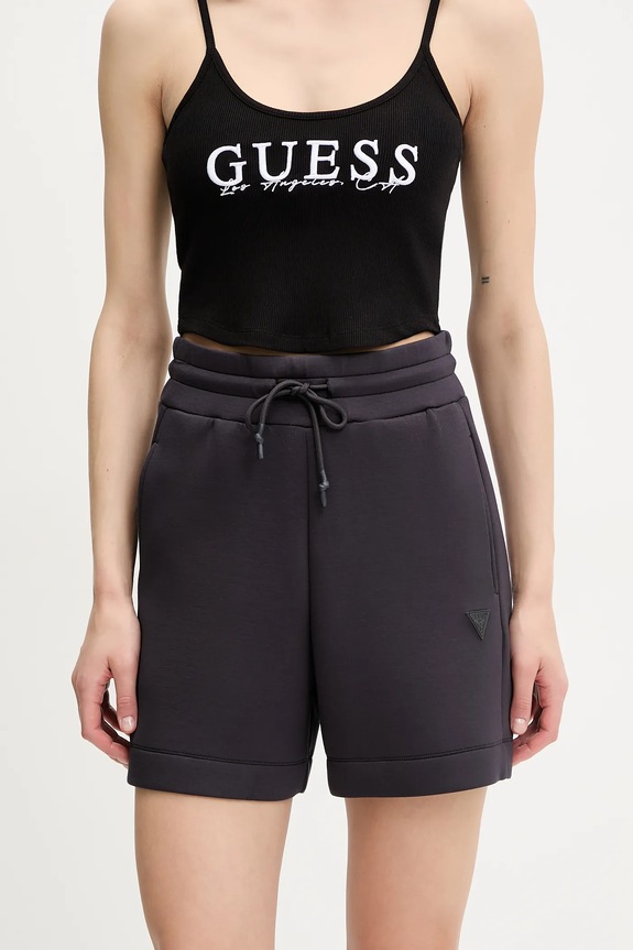 Guess pantaloni scurti bleumarin V2YD10.K7UW2