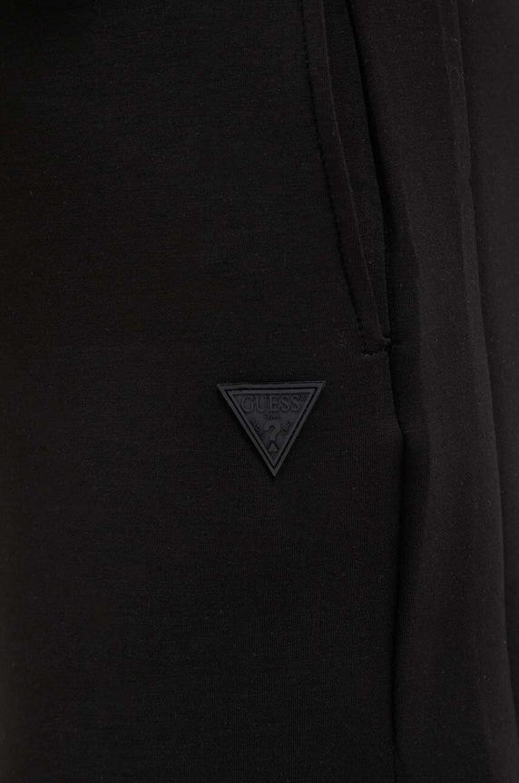 Guess pantaloni scurti negru V2YD10.K7UW2