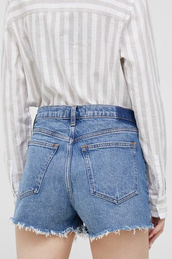 Odzież Abercrombie & Fitch szorty jeansowe KI149.3037.279 granatowy