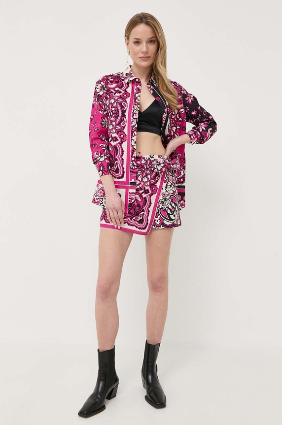 Bavlnené šortky Red Valentino 2R0RFJ106SM ružová SS23