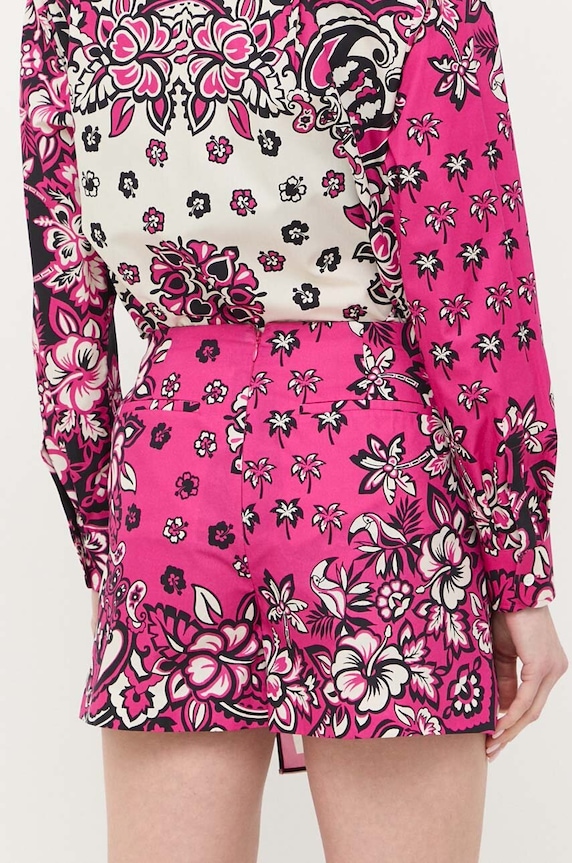 Oblečenie Bavlnené šortky Red Valentino 2R0RFJ106SM ružová