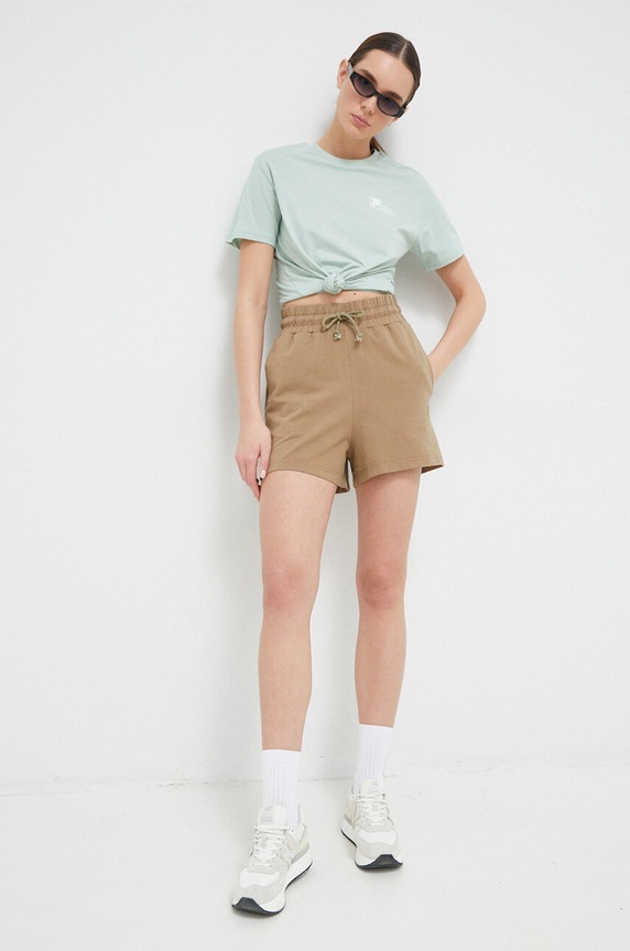 Fila szorty FAW0417 brązowy SS23