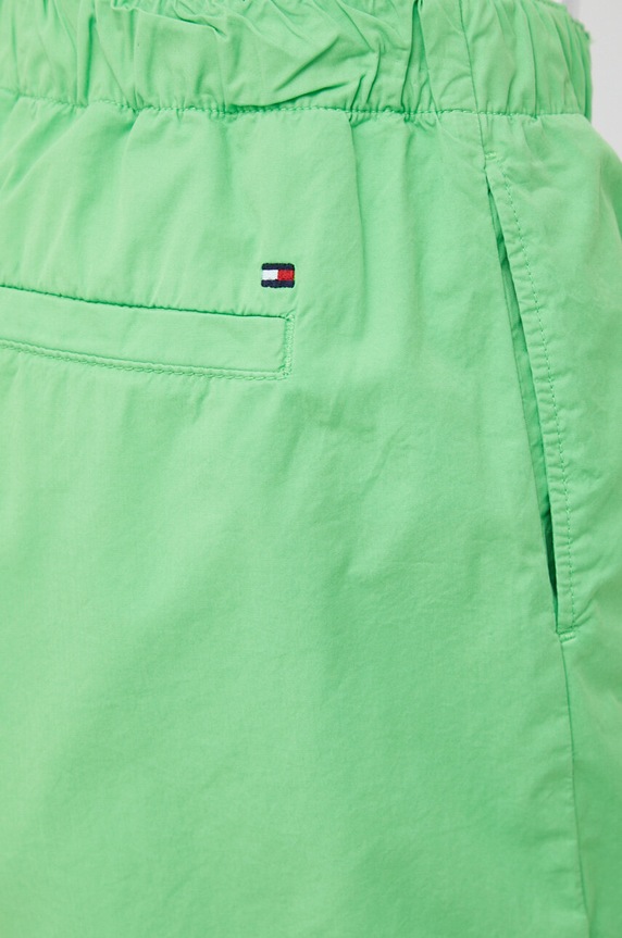 Tommy Hilfiger szorty bawełniane WW0WW38729.PPYX zielony
