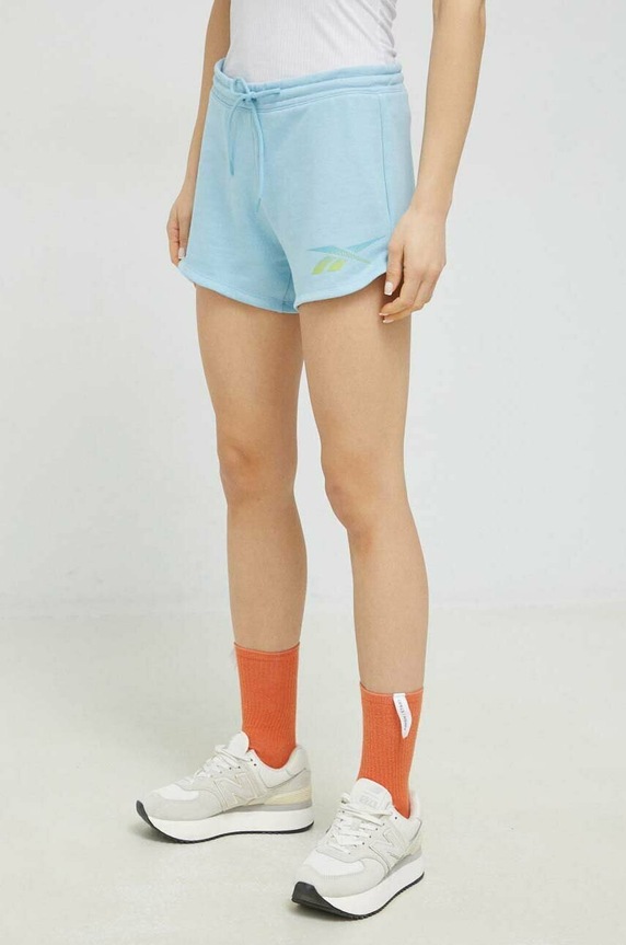 Kraťasy Reebok medium tyrkysová HZ5975