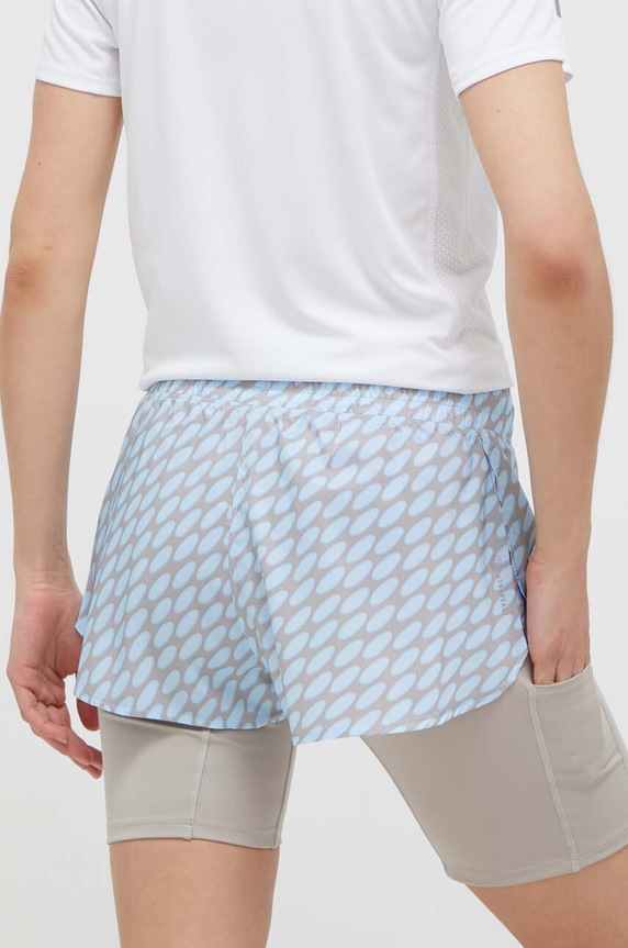 Ruházat adidas Performance rövidnadrág futáshoz Marimekko Run Icons IB9465 szürke