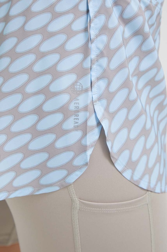 adidas Performance rövidnadrág futáshoz Marimekko Run Icons szürke IB9465