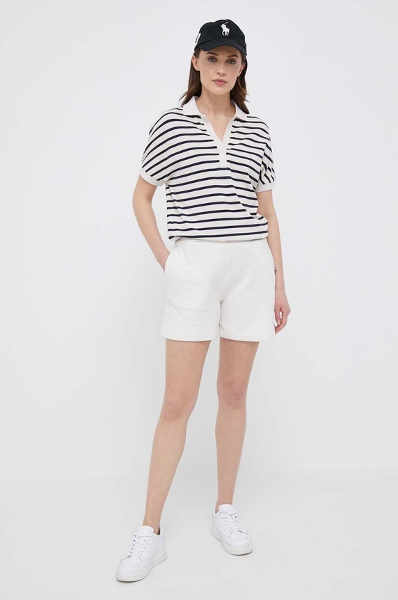 Tommy Hilfiger szorty WW0WW38348.PPYX beżowy SS23