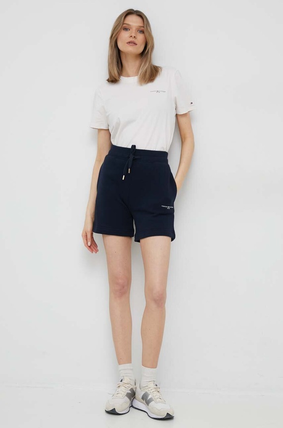 Σορτς Tommy Hilfiger WW0WW38348.PPYX σκούρο μπλε SS23