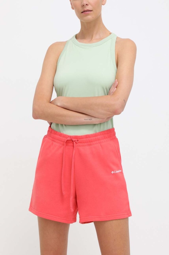 Columbia rövidnadrág Trek nyomtatásos piros 2032941