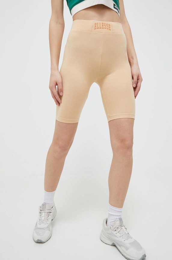 Ellesse rövidnadrág elasztánnal bézs SGR17858