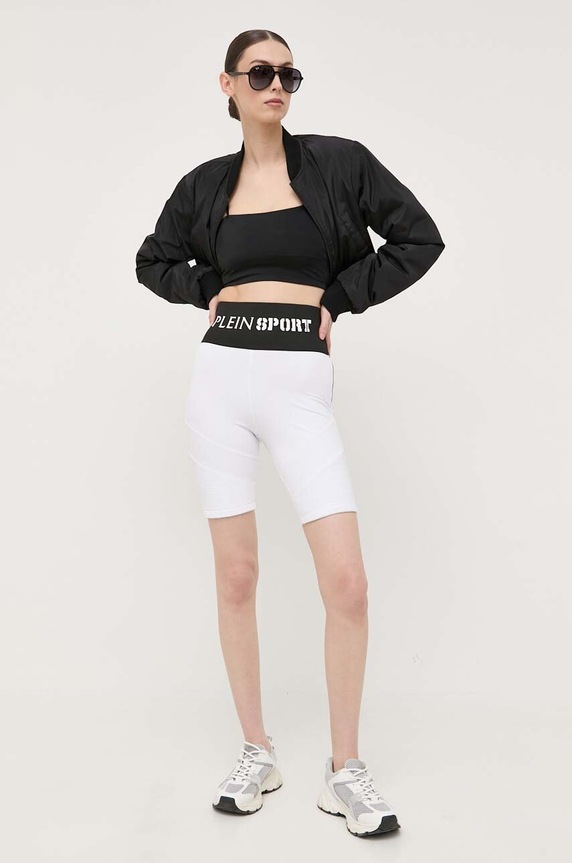 Шорты PLEIN SPORT PACC.WJT1719.STE003N белый SS23