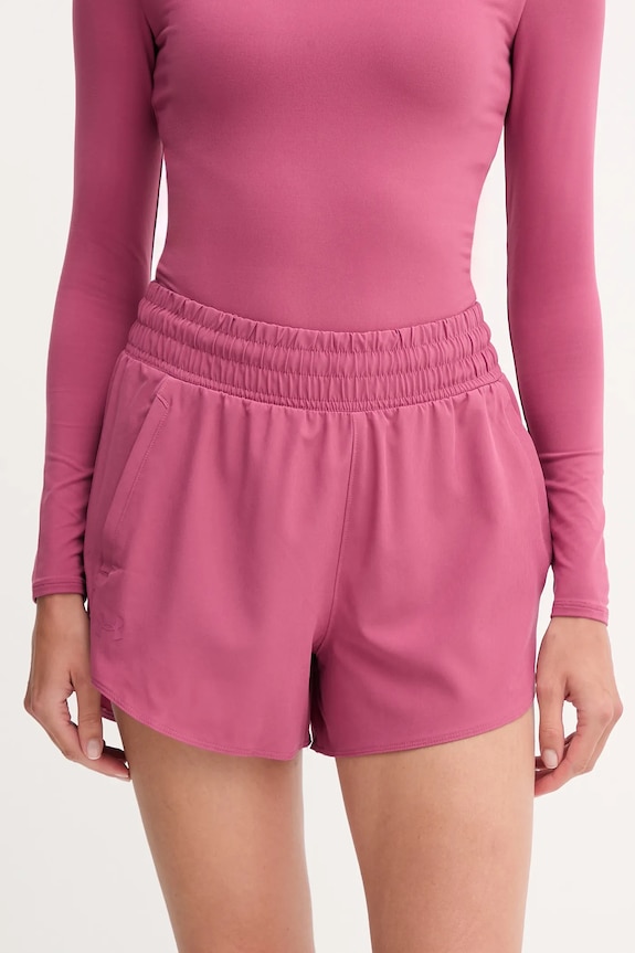 Σορτς προπόνησης Under Armour Flex με ελαστάν μπορντό 1376935