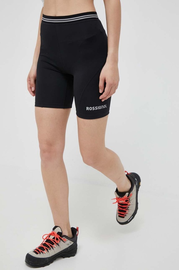 Rossignol szorty z elastanem czarny RLLWU02