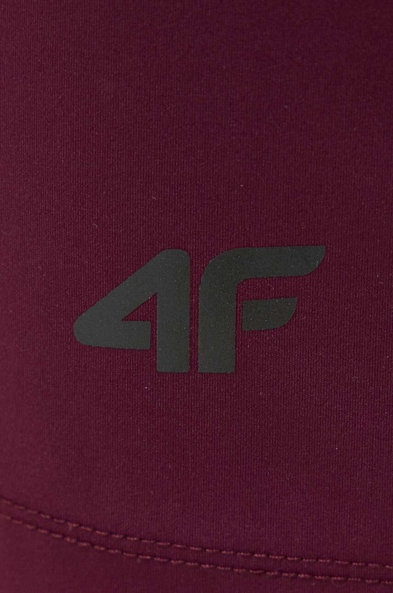 4F pantaloni scurti sport violet 4FSS23TFSHF169