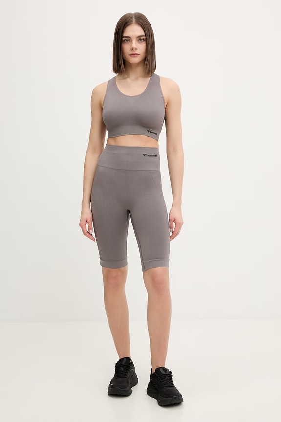Hummel pantaloni scurți de antrenament Tif 210494 gri SS26