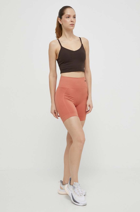 Hummel σορτς αθλητικά γυναικεία hmlTIF SEAMLESS SHORTS 214151 πορτοκαλί SS26