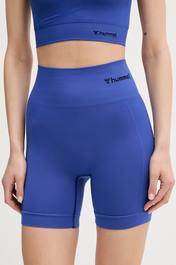 Hummel Σορτς αθλητικά γυναικεία hmlTIF SEAMLESS SHORTS μπλε 214151