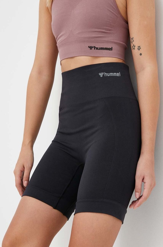 Hummel sportske kratke hlače za žene hmlTIF SEAMLESS SHORTS crna 214151