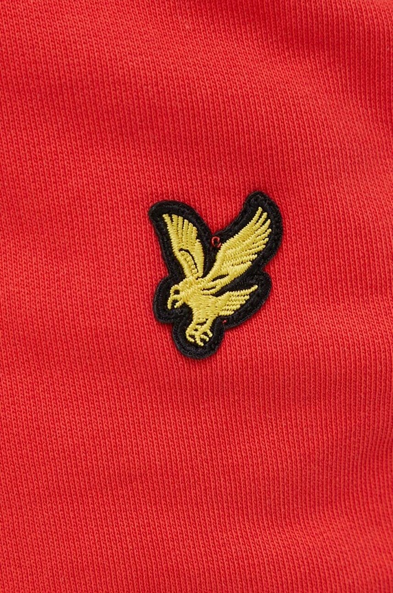 Lyle & Scott pamut rövidnadrág piros SHW1801V.W840
