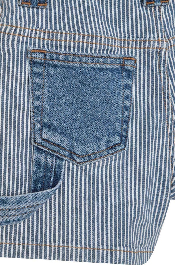 Детски дънков къс панталон Marc Jacobs син W14317.156