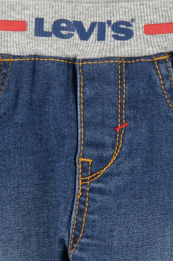 Dječaci Dječje traper kratke hlače Levi's 6EB819 plava
