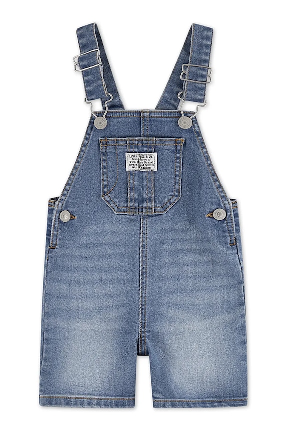 Dječje traper tregerice Levi's mornarsko plava 6EE584