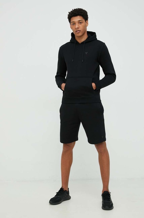 Σορτς Guess ALDWIN Z2YD04.K9V31 μαύρο SS26