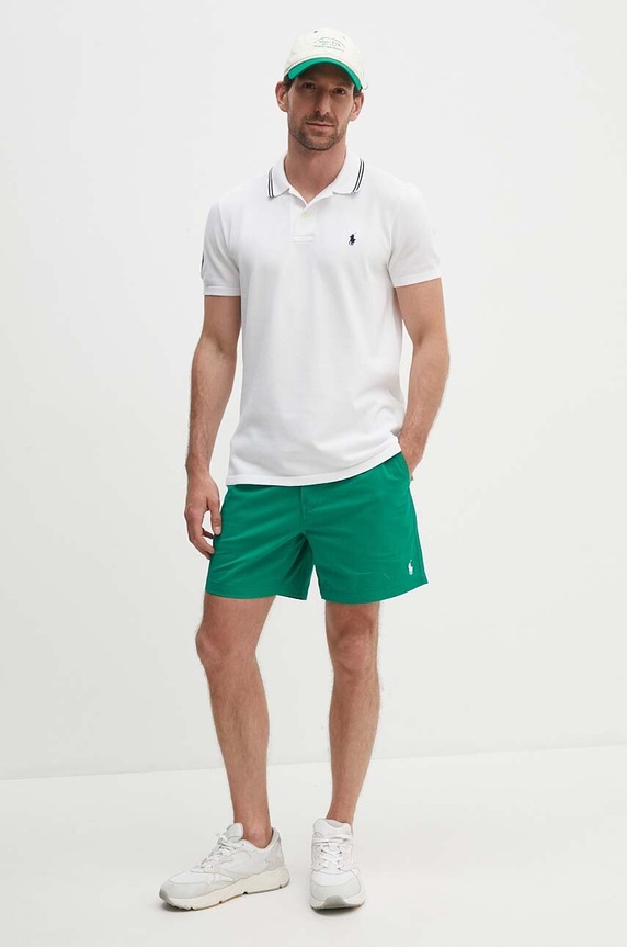 Polo Ralph Lauren szorty 710644995 zielony SS26