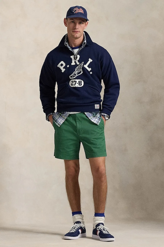 Polo Ralph Lauren shorts with elastane green 710644995