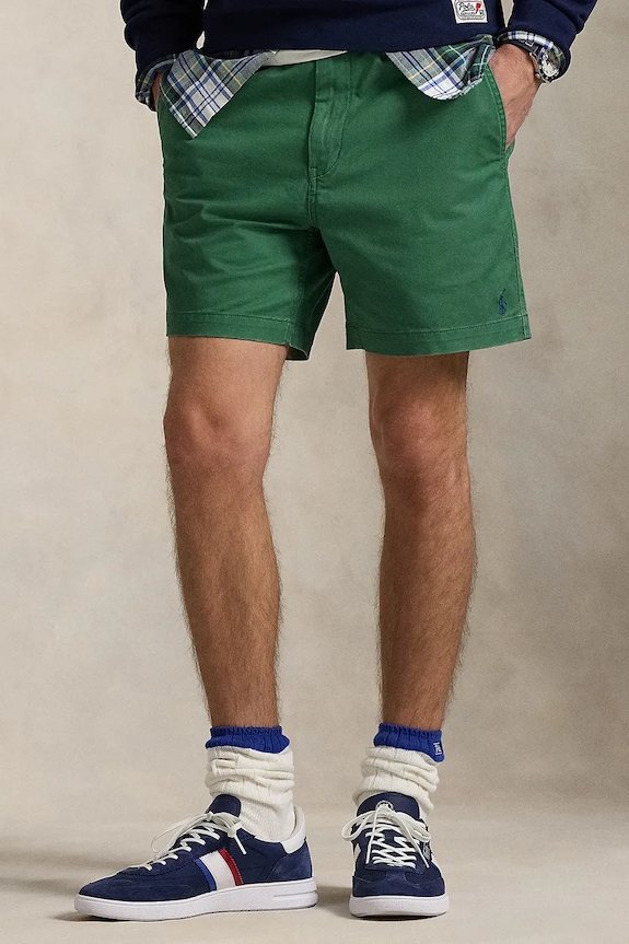 Polo Ralph Lauren shorts 710644995 green SS26
