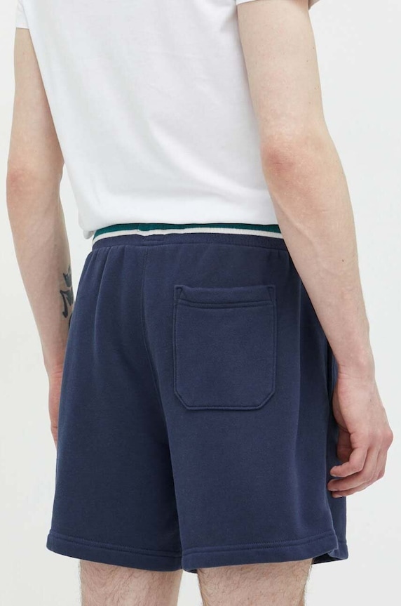 Oblečení Kraťasy Abercrombie & Fitch KI128.3077.200 námořnická modř