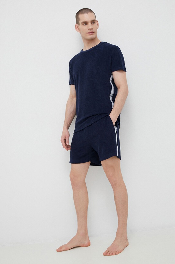 Calvin Klein szorty plażowe granatowy KM0KM00835.PPYX
