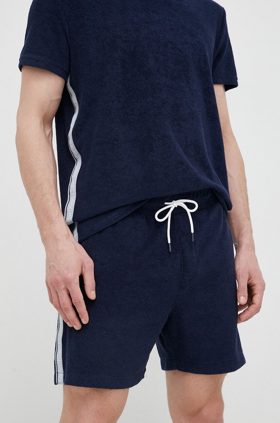 Calvin Klein szorty plażowe KM0KM00835.PPYX granatowy SS23