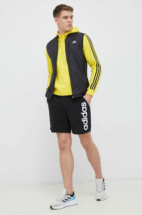adidas szorty treningowe Essentials IC9441 czarny SS23