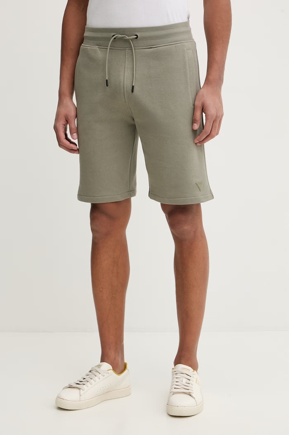 Guess pantaloni scurti verde Z2YD04.KAIJ1