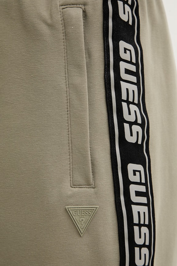 Guess pantaloni scurti verde Z2YD02.K6ZS1