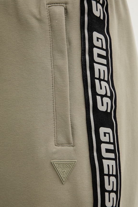 Guess pantaloni scurti verde Z2YD02.K6ZS1