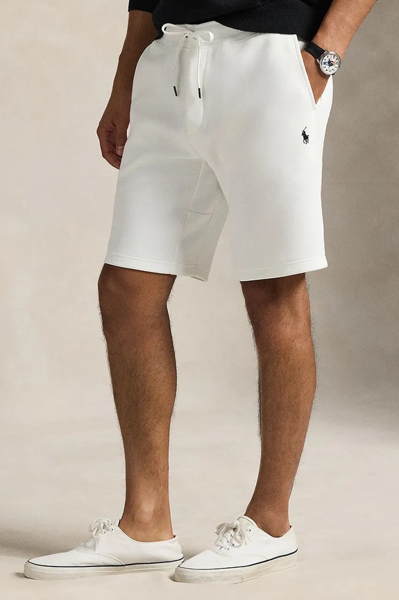 Polo Ralph Lauren szorty dresowe męskie biały 710881520