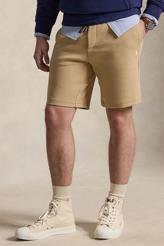 Polo Ralph Lauren szorty dresowe męskie beżowy 710881520