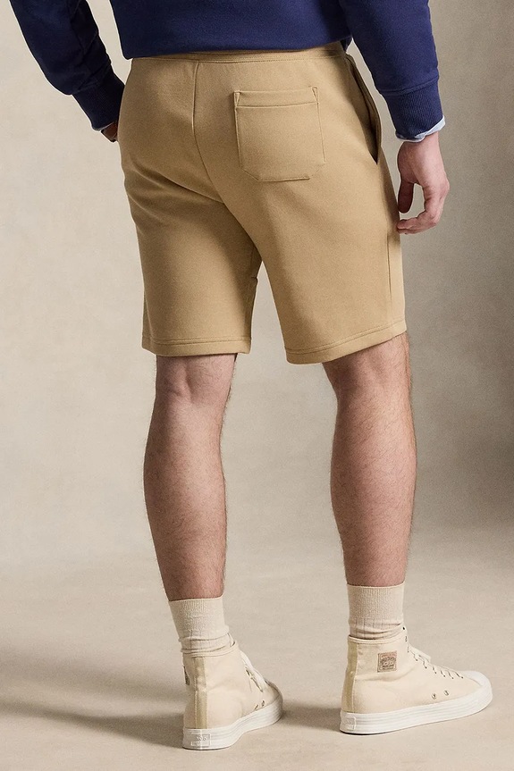 Polo Ralph Lauren szorty dresowe męskie 710881520 beżowy SS26