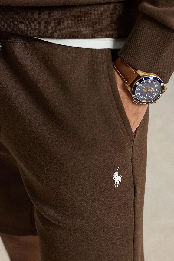Polo Ralph Lauren szorty dresowe męskie brązowy 710881520