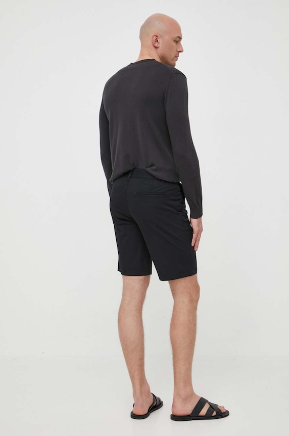 Îmbrăcăminte United Colors of Benetton pantaloni scurti 4UN459548.100. negru