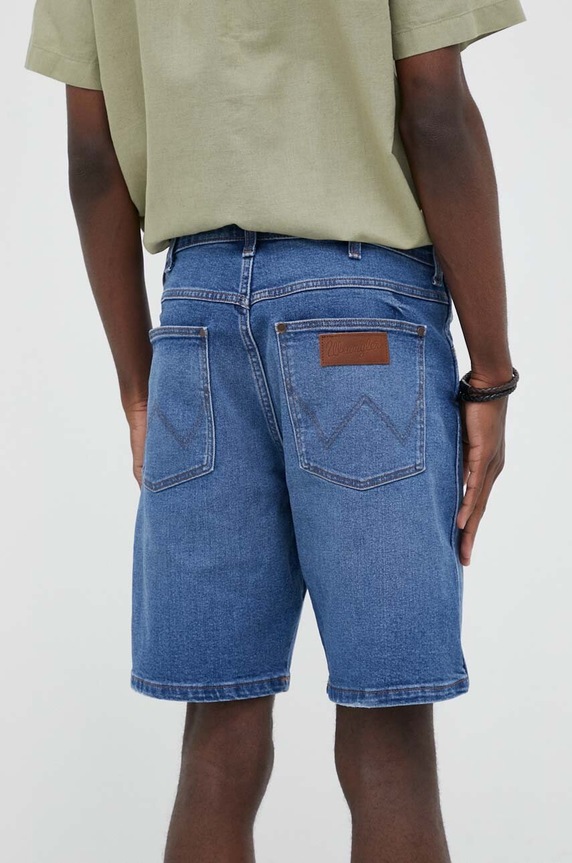 Ρούχα Τζιν σορτς Wrangler Frontier W16WYLZ91 μπλε